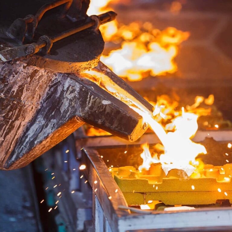 What are the advantages of powder metallurgy over casting or forging?